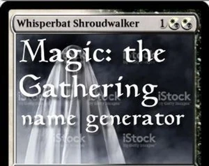 Magic: the Gathering Name Generator