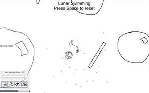 Lunar Swimming