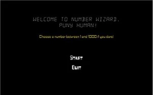 Number Wizard UI
