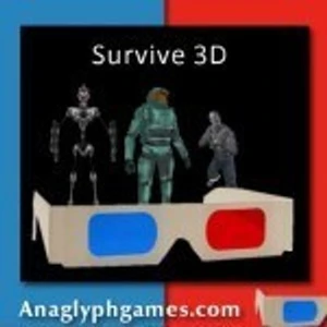 Survive 3D Anaglyph First Person Shooter Stereoscopic 3D