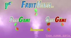 Fruit Ninja (itch)
