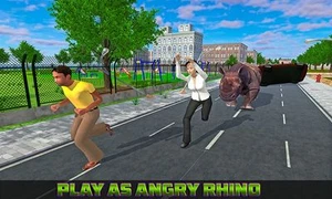 Wild Rhino City Rampage
