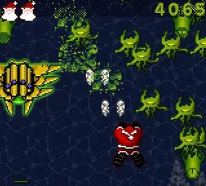 Super Santa VS Alien Swarm