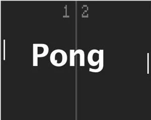 Pong for 2 Players