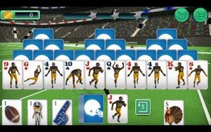Touch Down Football Solitaire Tri Peaks