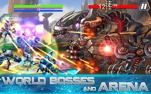 Heroes Infinity: God Warriors -Action RPG Strategy