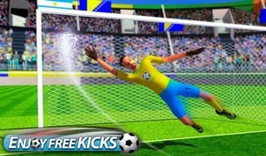 Flick Soccer League: Football Shoot Kick
