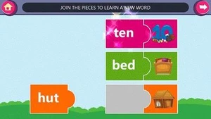 Kindergarten kids Learning English Rhyming Words
