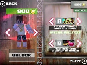 Block Wrestling Mania 3D - FREE Endless Wrestle Game in Cube world