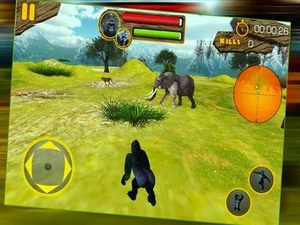 Wild Gorilla Attack Simulator 2016:Wildlife of Ape