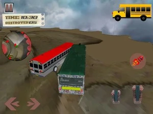 School Bus Derby Crash Racing