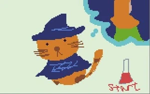 The cat wizard