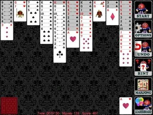 Spider Solitaire with Live Cards