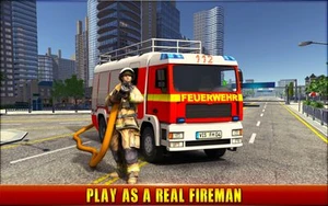 Firefighter Simulator 2018: Real Firefighting Game