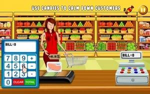 Supermarket Store Cashier – Kids Shopping Game