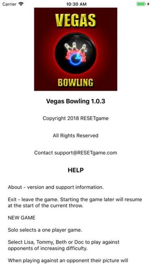 Vegas Bowling Watch