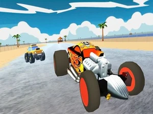 Super Beach Racing Game