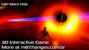 m87 Black Hole 3D Interactive Game - Prototype