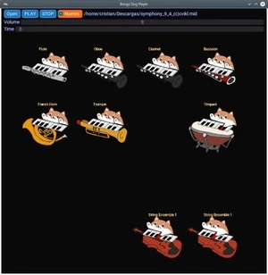 Bongo Dog MIDI player