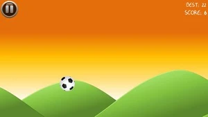 Soccer Ball Finger Juggling - flick the ball - mobile ready project