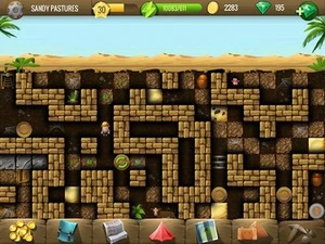 Diggy's Adventure: Escape this 2D Mine Maze Puzzle