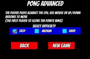 Pong Advanced