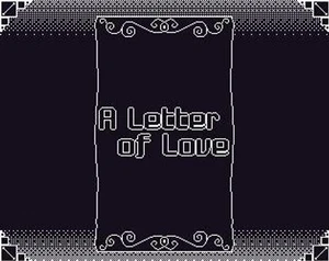 A letter of love
