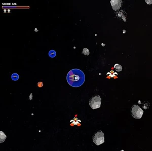 Elphie's Asteroid Destruction Simulator