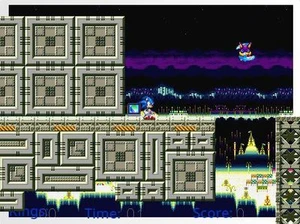 Sonic In City Planet