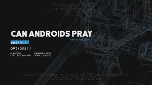 CAN ANDROIDS PRAY: BLUE