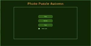 Photo Puzzle Autumn