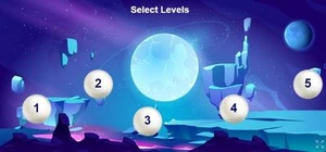 Levels Selection UI template