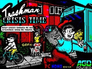 TRASHMAN Crisis Time ZX Spectrum 48/128k