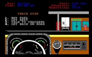 Cross Country Trucking - MS DOS