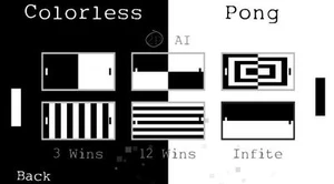Colorless Pong