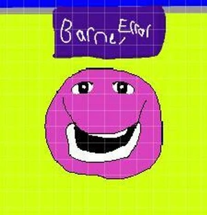 Barney Horror In 1997 Error