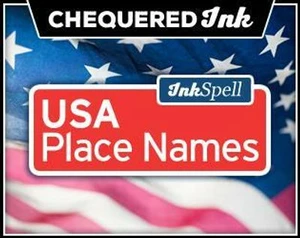 Ink Spell: USA Place Names