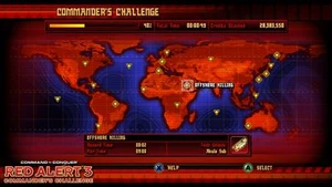 Command & Conquer Red Alert 3 Commander’s Challenge