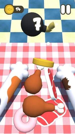 Hungry Cats 3D: All you can eat!
