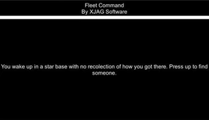 Fleet Command: A Text Based Adventure