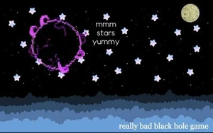 really bad black hole game