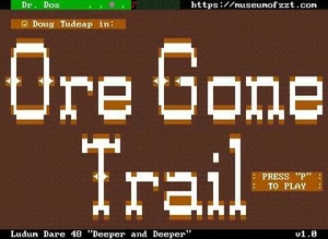 Doug Tudeap in: The Ore Gone Trail