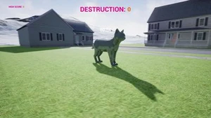 Robot Destruction Cat