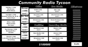 Community Radio Tycoon