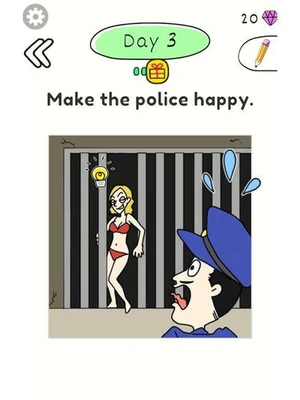 Draw Happy Police!