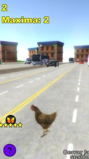 Chicken out of Road