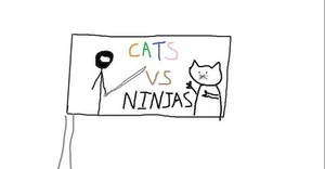 Red Warlock: Cats VS Ninjas