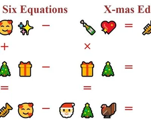 Six Equations Game - Xmas