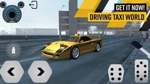 Taxi Car Parking Driving Games