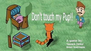 Don't touch my pup!
